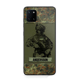 Personalized German Soldier Camo Phone Case Printed 22JUL-HC23