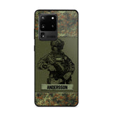 Personalized German Soldier Camo Phone Case Printed 22JUL-HC23