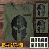 Personalized German Soldier/Veterans Tshirt Printed 22JUL-HY24