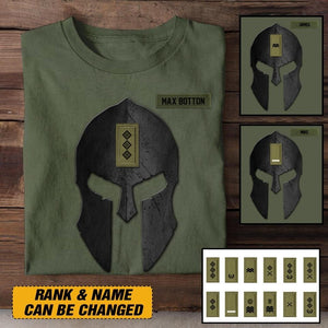 Personalized Irish Soldier/Veterans Tshirt Printed 22JUL-HY24