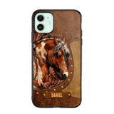 Personalized Horse Lover Phone Case Printed 22JUL-DT27