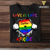Personalized LGBT Pride Tshirt For LGBT Community, Queer LGBT, Gift For LGBT Proud Month 22JUL-DT27