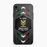 Personalized Italian Soldier Phone Case Printed 22JUL-HQ27