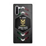 Personalized Italian Soldier Phone Case Printed 22JUL-HQ27
