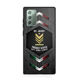 Personalized Italian Soldier Phone Case Printed 22JUL-HQ27