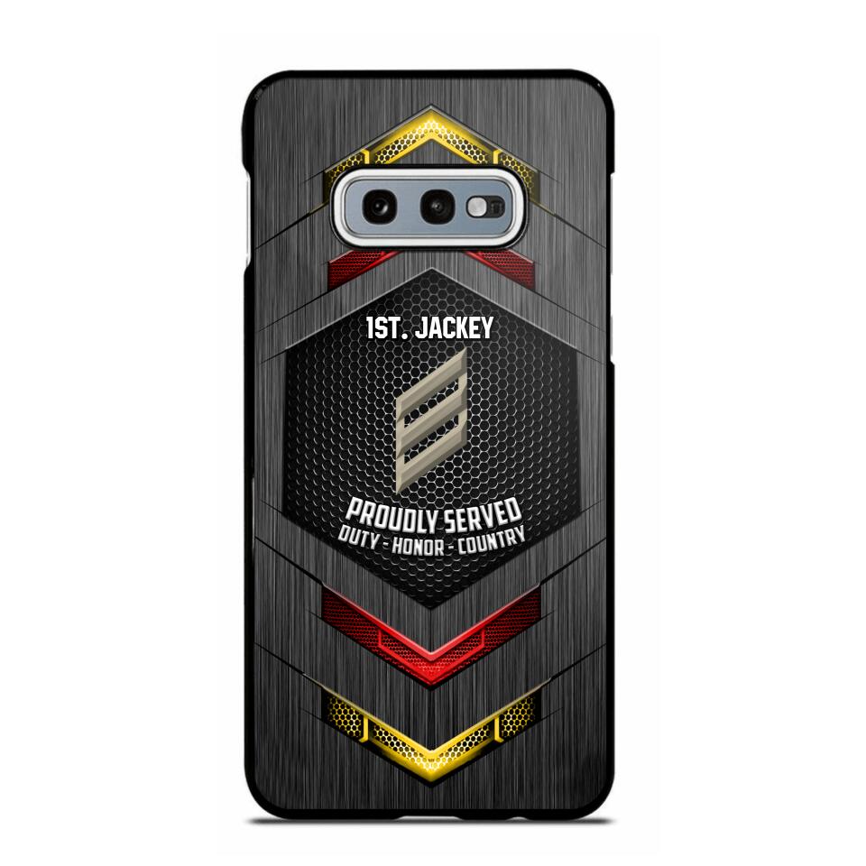Personalized German Soldier Phone Case Printed 22JUL-HQ27