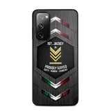 Personalized Italian Soldier Phone Case Printed 22JUL-HQ27