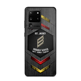 Personalized German Soldier Phone Case Printed 22JUL-HQ27