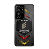Personalized German Soldier Phone Case Printed 22JUL-HQ27
