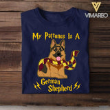 Personalized My Patronus Is A German Shepherd Upload Photo Tshirt Printed QTDT2906