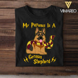 Personalized My Patronus Is A German Shepherd Upload Photo Tshirt Printed QTDT2906