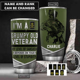 Personalized Australian Navy Veterans Tumbler Printed 22JUL-HC30