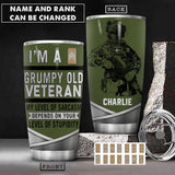 Personalized Danish Veterans Tumbler Printed 22JUL-HC30