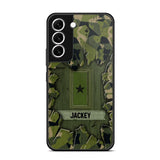Personalized Swedish Soldier Camo Phone Case Printed 22JUL-DT30