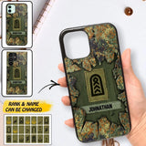 Personalized German Soldier Camo Phone Case Printed 22JUL-DT30