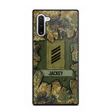 Personalized German Soldier Camo Phone Case Printed 22JUL-DT30