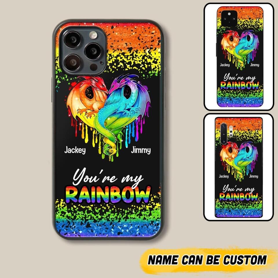 Personalized You're My Rainbow Dragon Phone Case Printed NQHQ3006