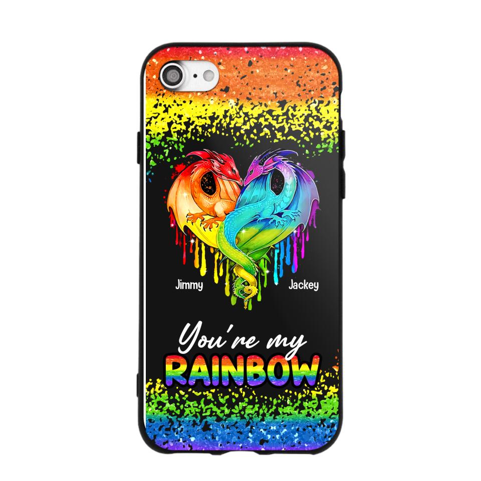 Personalized You're My Rainbow Dragon Phone Case Printed NQHQ3006