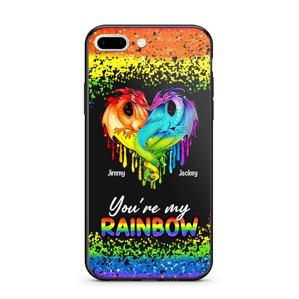 Personalized You're My Rainbow Dragon Phone Case Printed NQHQ3006