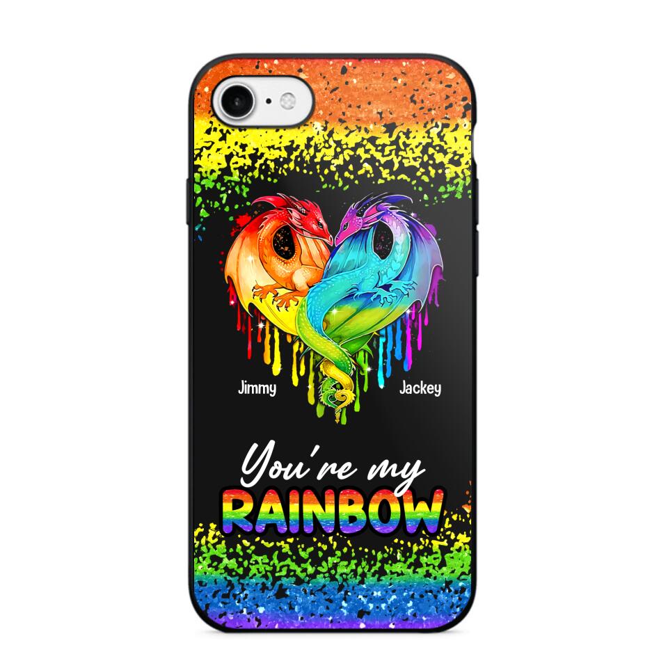 Personalized You're My Rainbow Dragon Phone Case Printed NQHQ3006