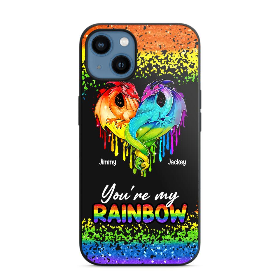 Personalized You're My Rainbow Dragon Phone Case Printed NQHQ3006