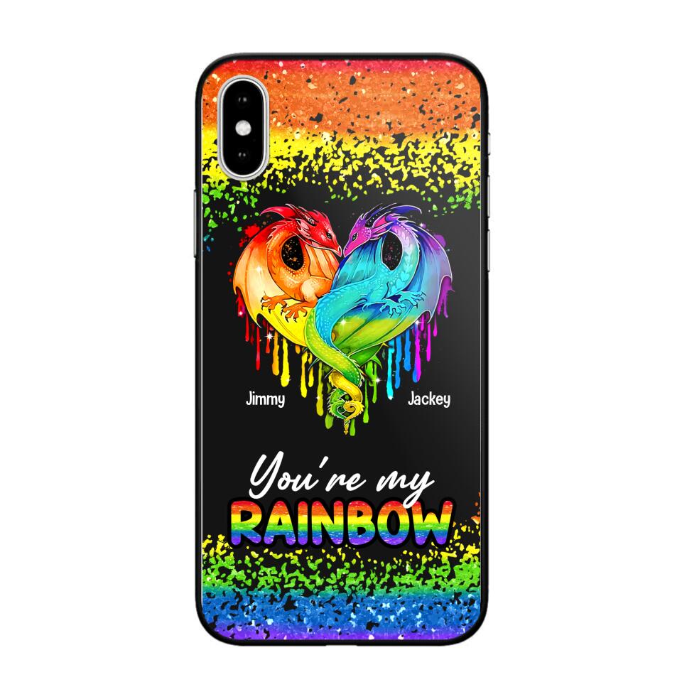 Personalized You're My Rainbow Dragon Phone Case Printed NQHQ3006