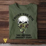 Personalized Irish Soldier/Veterans Tshirt Printed 22JUY-HC02