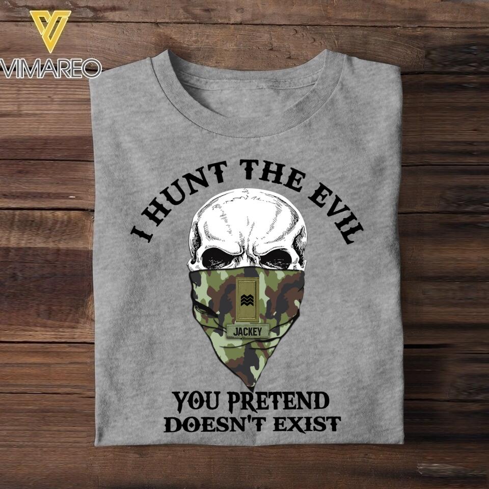 Personalized Irish Soldier/Veterans Tshirt Printed 22JUY-HC02