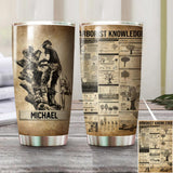 Personalized Arborist Knowledge Tumbler Printed QTVQ0207