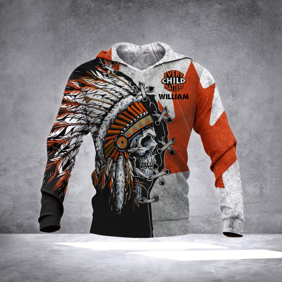 Personalized Every Child Matter Native Hoodie 3D Printed QTHC0407