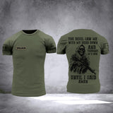 Personalized Canadian Army Veterans/Soldier Tshirt 3D Printed QTHC0507
