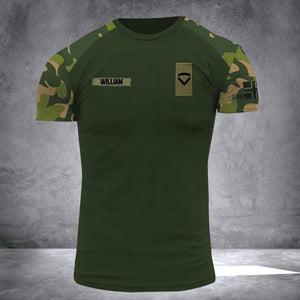 DH Personalized Norwegian Veterans/Soldier Tshirt 3D Printed DT05072