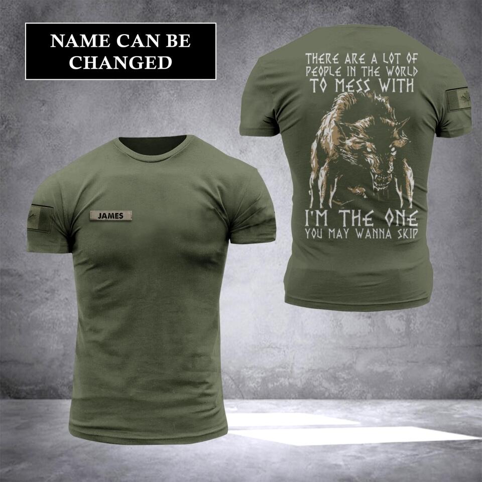 Personalized Canada I'm The One You May Wanna Skip Tshirt 3D Printed QTHC0707