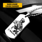 Personalized Finnish Soldier/Veterans Necklaces Printed 22JUY-HY08