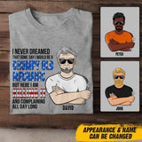 Personalized Grumpy Old Mechanic Tshirt Printed 22JUY-DT11