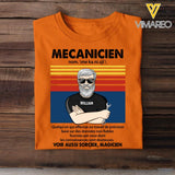 Personalized Belgium Mecanicien Tshirt Printed 22JUY-HY15
