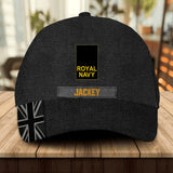 Personalized UK Veteran/ Solider Peaked Cap 3D Printed QTDT1607