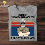 Personalized British Veterans's/Soldier Tshirt Printed 22JUY-HY19