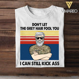 Personalized British Veterans's/Soldier Tshirt Printed 22JUY-HY19