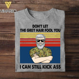 Personalized Australian Veterans's/Soldier Tshirt Printed 22JUY-HY19