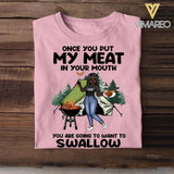 Personalized Camping Girl Tshirt Printed 22JUY-MA19