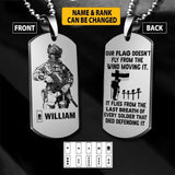 Personalized Finnish Solider/ Veterans Necklaces  Printed 22JUY-HC25