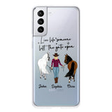Personalized Live Life Someone Left The Gate Open Silicon Phonecase QTHC2707