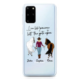 Personalized Live Life Someone Left The Gate Open Silicon Phonecase QTHC2707