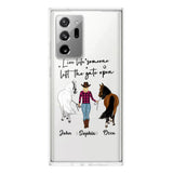 Personalized Live Life Someone Left The Gate Open Silicon Phonecase QTHC2707