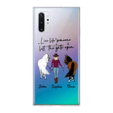 Personalized Live Life Someone Left The Gate Open Silicon Phonecase QTHC2707