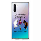 Personalized Live Life Someone Left The Gate Open Silicon Phonecase QTHC2707