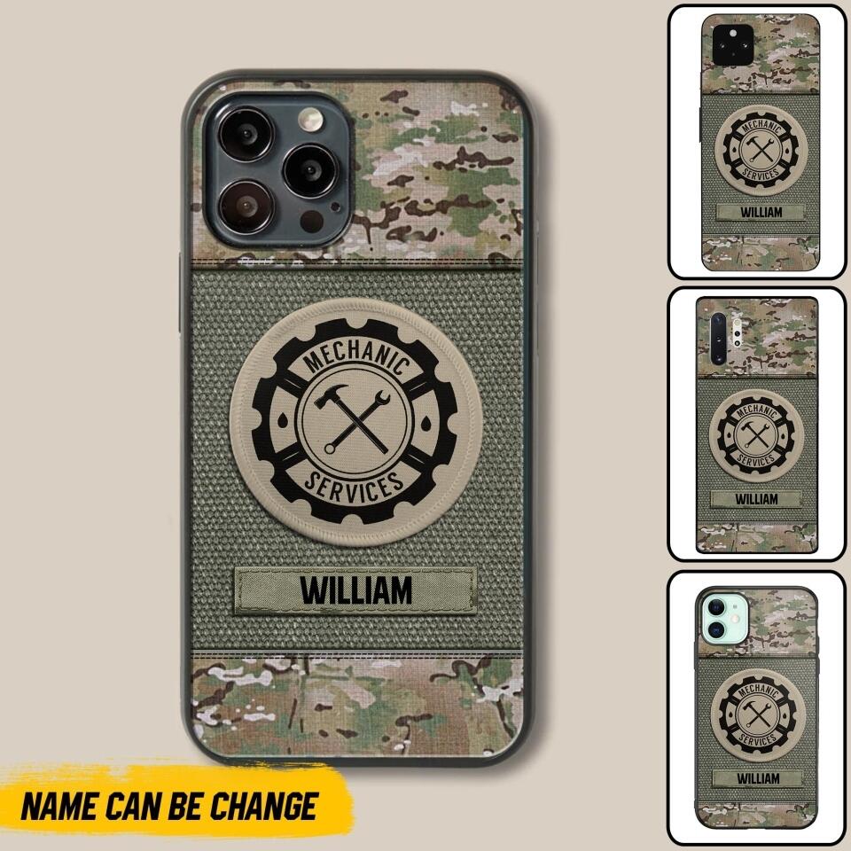 DH Personalized Mechanic Phone Case Printed DT2707