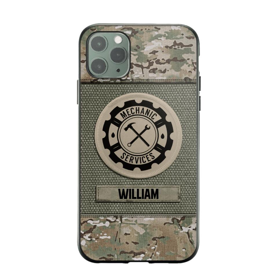 DH Personalized Mechanic Phone Case Printed DT2707