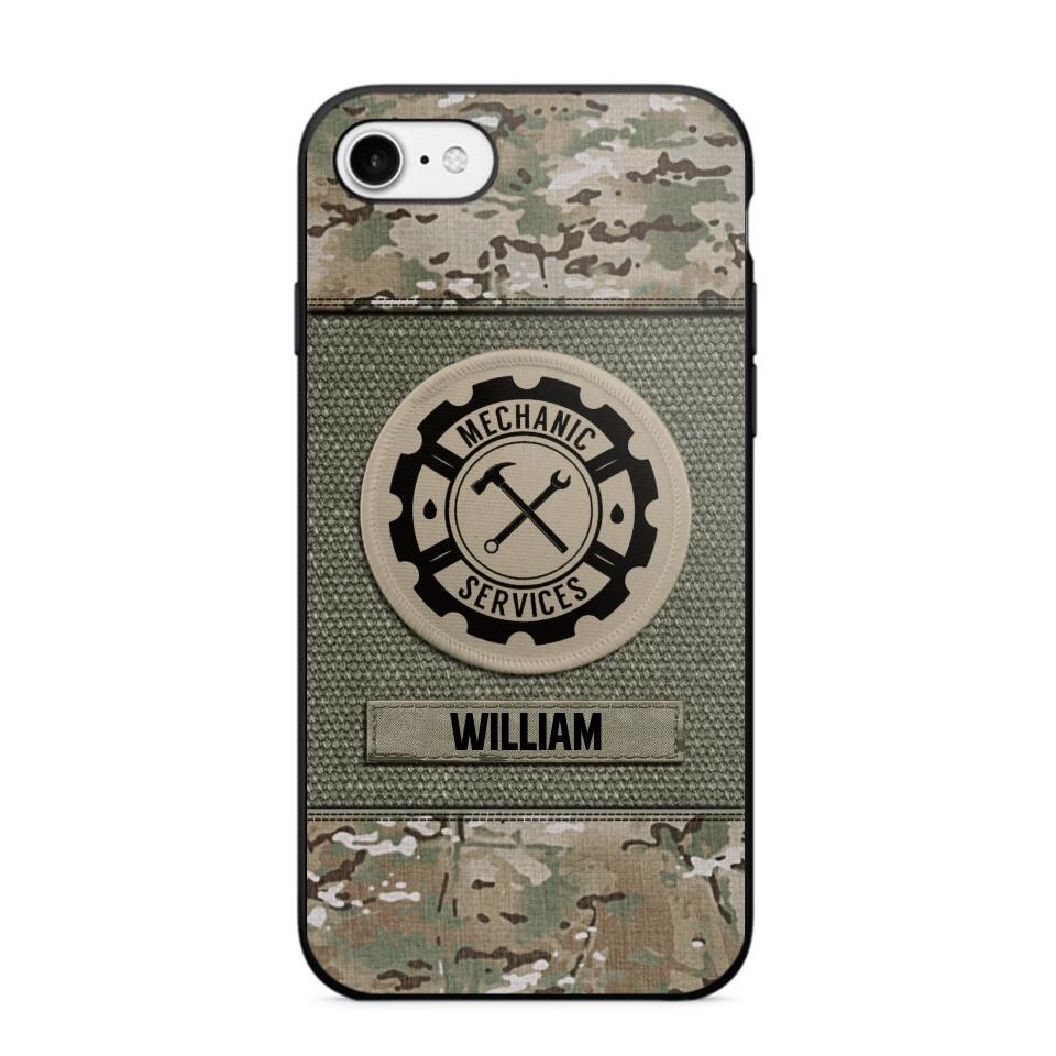 DH Personalized Mechanic Phone Case Printed DT2707